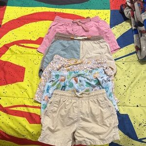 Colorful Kids' Shorts Set